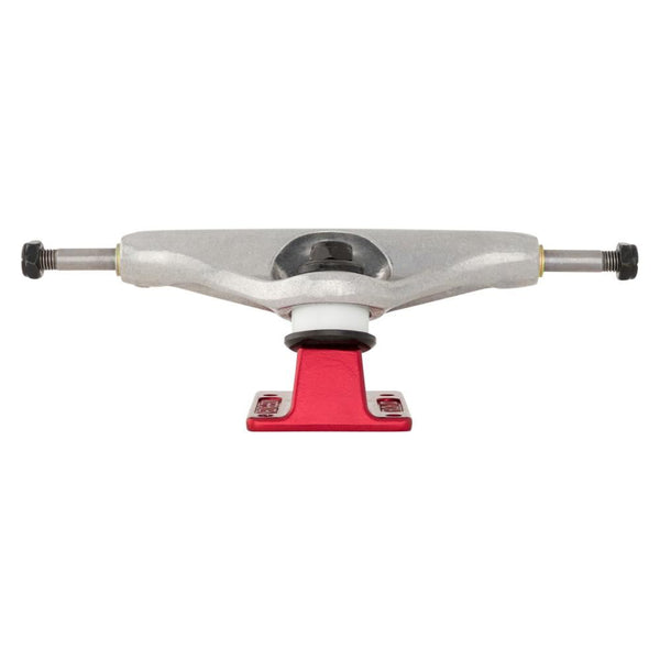Indy Stage 11 Skateboard Trucks Hollow Forged BTG Standard Silver / Ano Red - 139 - Skatewarehouse.co.uk