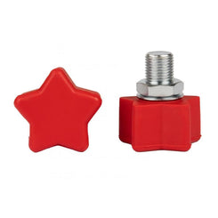 Rookie Quad Roller Skate Toestop Star Réglable - Rouge