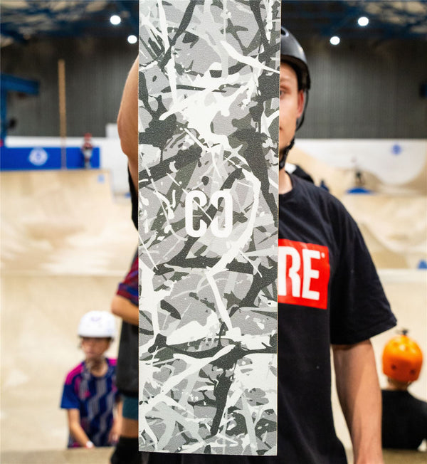 CORE Scooter 6.5" x 22.5" - Icon Snow Camo Scooter Grip Tape