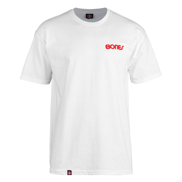 BONES Swiss Tee White - Skatewarehouse.co.uk