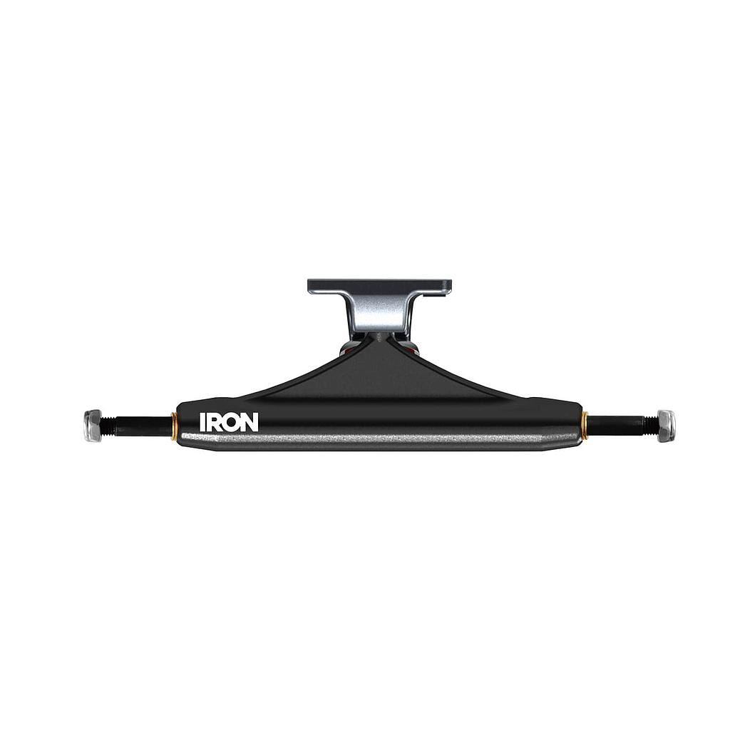 Iron 149mm High Black Skateboard Trucks (Pair)