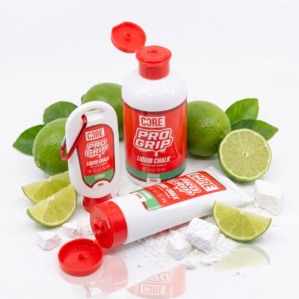 CORE Pro Liquid Chalk, Citrus - 250ml Scooter Bar Grips