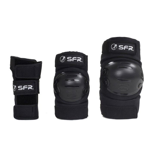 SFR Youth Ramp Triple Pad Set - Black / Pink