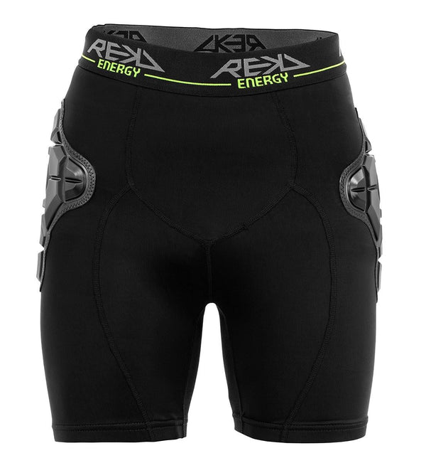 REKD Energy Pro Impact Shorts - Black - Skatewarehouse.co.uk