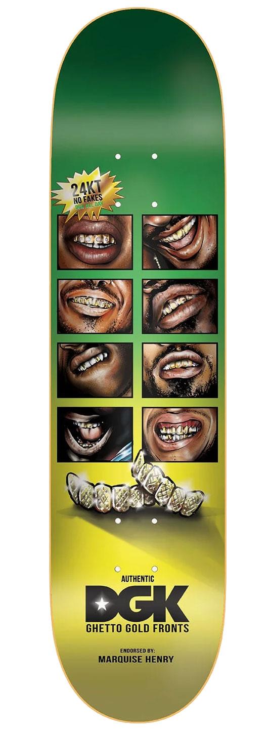 DGK Grillz Quise Skateboard Deck - 8.1