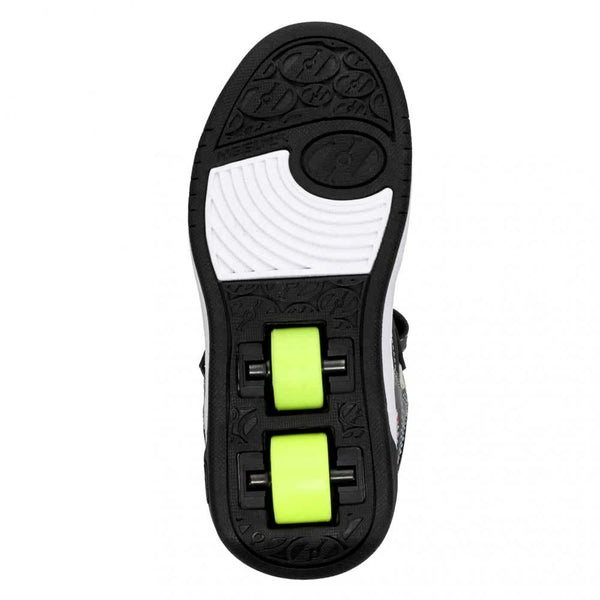 Heelys X2 Rezerve EX X2 - Black / Yellow / Multi - Skatewarehouse.co.uk