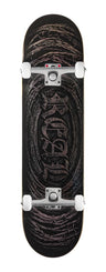 Real Team Barbed Wire Foil Oval (Rusted) x Venom Custom Complete Skateboard - 8.5"