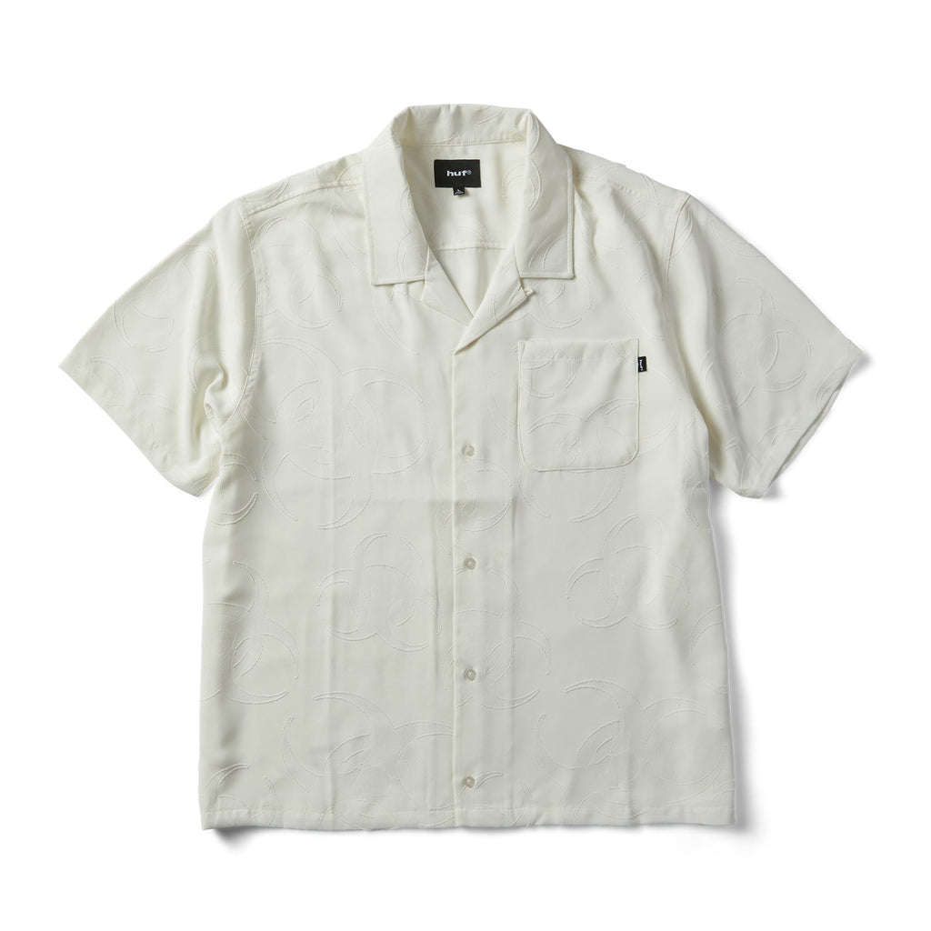 Sector Jacquard Ss Shirt (Bleach)