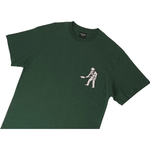 Ace x Passport '& Spade' Tee Forest Green - Skatewarehouse.co.uk