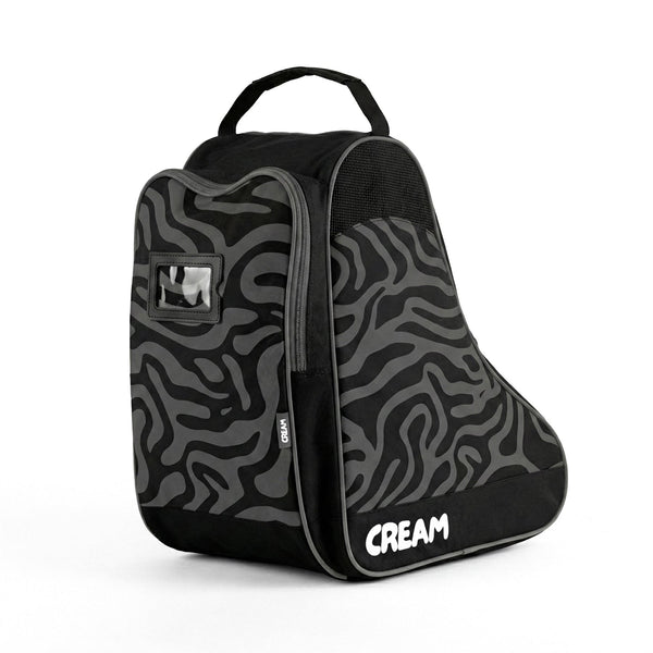 CREAM Quad Roller Skates Bag, OSFA - Wave, Black Accessories