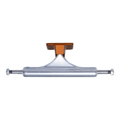 Slappy ST1 Hollow Lights Polished / Burnt Orange Skateboard Trucks - 8 (5.25") (Pair)