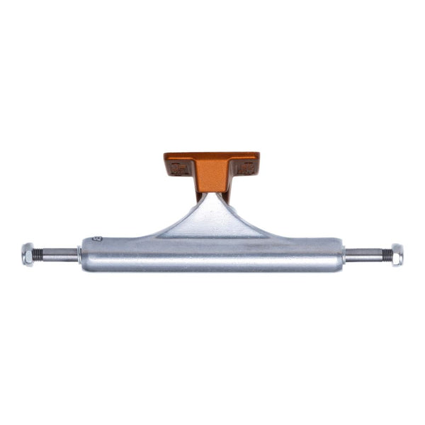 Slappy ST1 Hollow Lights Polished / Burnt Orange Skateboard Trucks - 8 (5.25