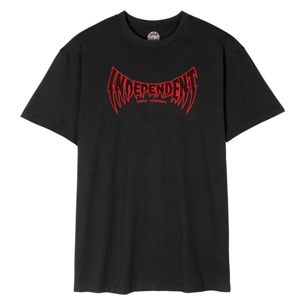Independent T-Shirt Voltage Span - Black - Skatewarehouse.co.uk