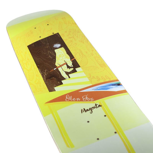 Magenta Glen Fox Sleep Board x  Skateboard Deck - 7.875