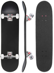 Venom Core Custom Complete Skateboard  - Matt Black/Black - 8.0" - Skatewarehouse.co.uk