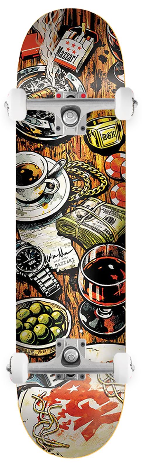 DGK Will Mazzari 'Bada Bing' x Venom Custom Complete Skateboard - 8.25