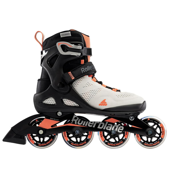 Rollerblade Macroblade 80 W Gry/Cor Inline Recreational Skate - Skatewarehouse.co.uk