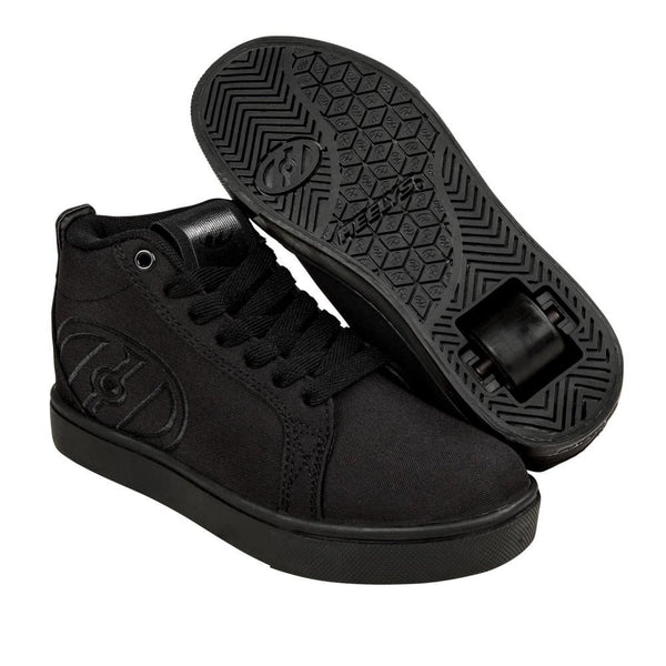 Heelys Racer 20 Mid  - Black - Skatewarehouse.co.uk