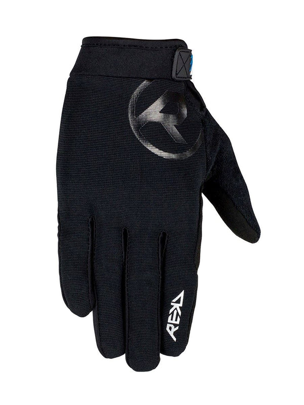 REKD Status BMX Scooter MTB Riding Gloves - Black - Skatewarehouse.co.uk