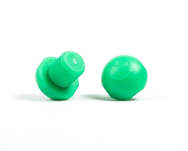 Rio Roller Jam Plugs - Green - Skatewarehouse.co.uk