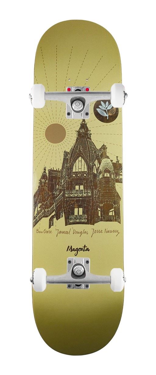 Magenta Ben Gore, Jameel Douglas & Jesse Navarez 'Rooftop' Series x Venom Custom Complete Skateboard - 8