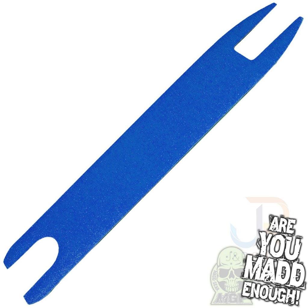 Madd Gear Madd Shock Tape - Blue Inc Sticker - Skatewarehouse.co.uk