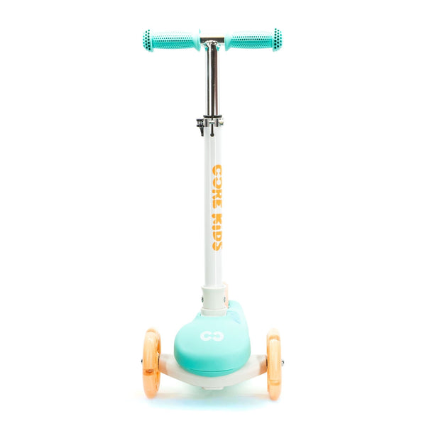 CORE Kids Foldy 3 Wheel Scooter - Teal / Peach