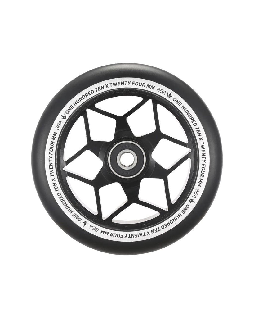Blunt 110MM DIAMOND - Black / Black Scooter Wheels