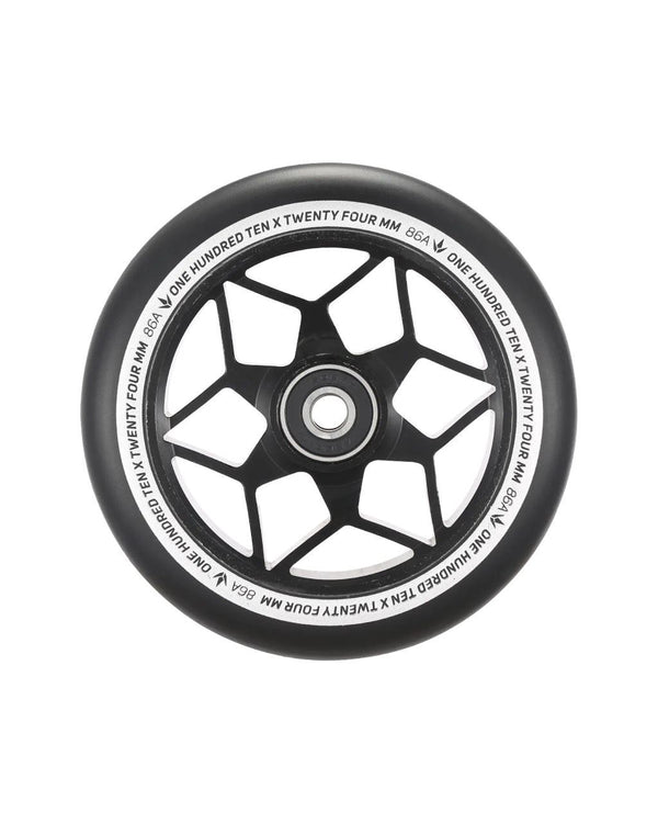 Blunt 110MM DIAMOND - Black / Black Scooter Wheels