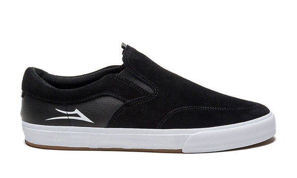 Lakai Owen VLK Skate Shoes - Black - Skatewarehouse.co.uk