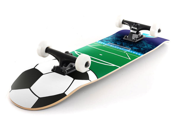 Venom My First Skateboard Kids Complete - Football Blues - 7.25