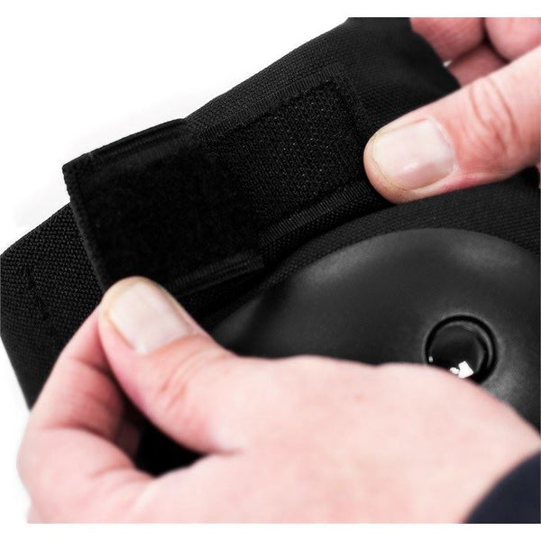 REKD Youth Heavy Duty Double Pad Set - Black / Black