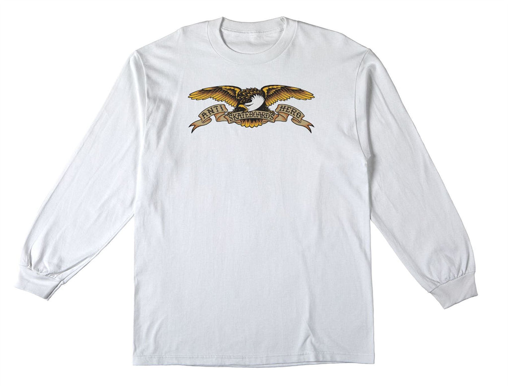 Antihero Eagle L / S Tee White