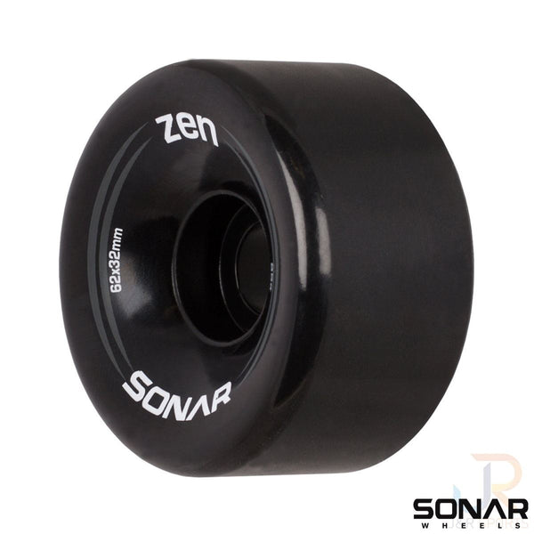 Sonar (4) Zen - Black - / 85a Skateboard Wheels - 62mm