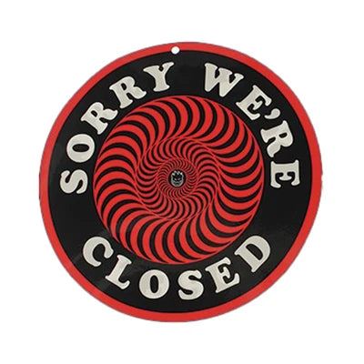 Spitfire Open / Close Sign Skateboard Deck