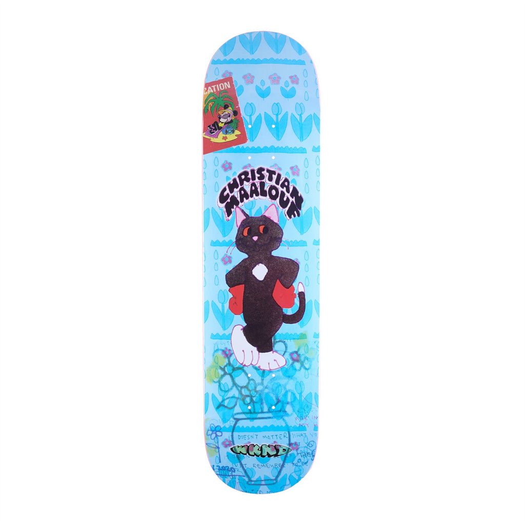 WKND Christian Maalouf 'Ghost' (PS) Skateboard Deck - 8.375" - Skatewarehouse.co.uk