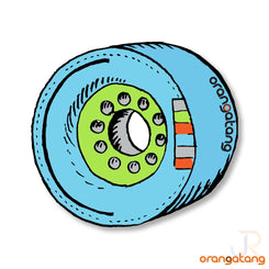 Orangatang Floor Decal Accessories