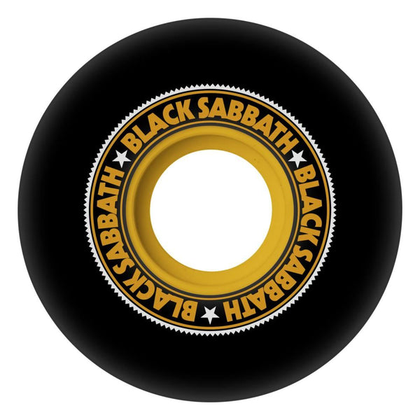 OJ Skateboard Wheels Black Sabbath Vol 4 78a - Black - Skatewarehouse.co.uk