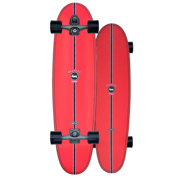 Carver Skateboards 38" Skindog Peacemaker - C7 Surfskate Complete - BLEM