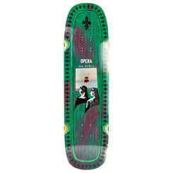 Opera Sam Beckett Saints EX7 Green Skateboard Deck - 8.75" - Skatewarehouse.co.uk