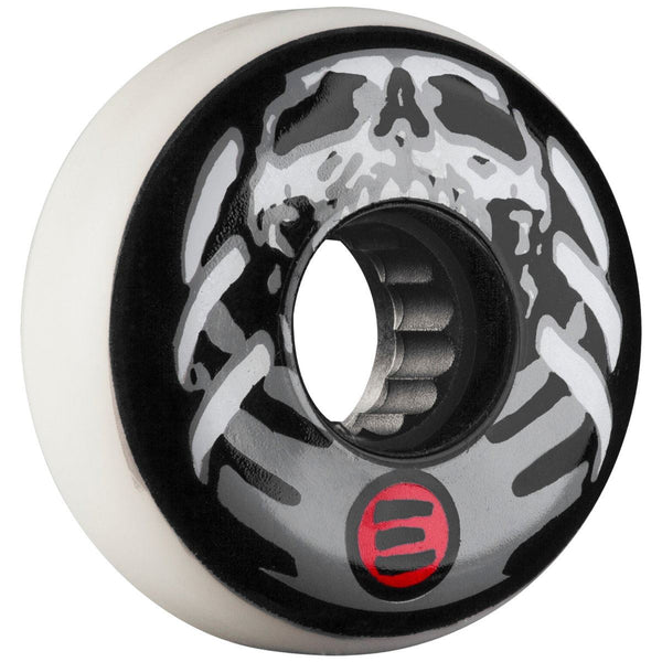 Eulogy - Jaren Grob Retro White (4) - / 89a Skateboard Wheels - 58mm