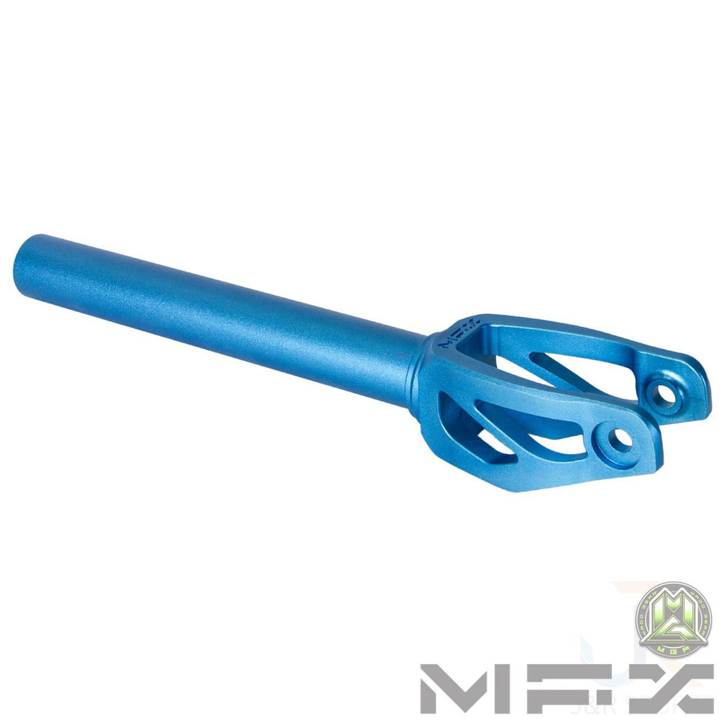 Madd Gear Mfx Affray Forks 120Mm - Anodised Blue - Skatewarehouse.co.uk