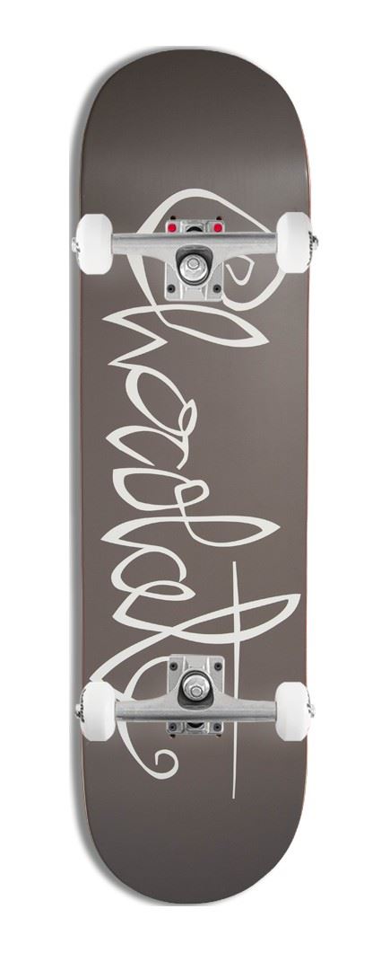 Chocolate OG Script Jordan Trahan x Venom Custom Complete Skateboard - 8.125
