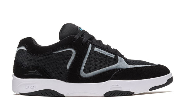 Lakai Fade Black Suede Skate Shoes - Skatewarehouse.co.uk