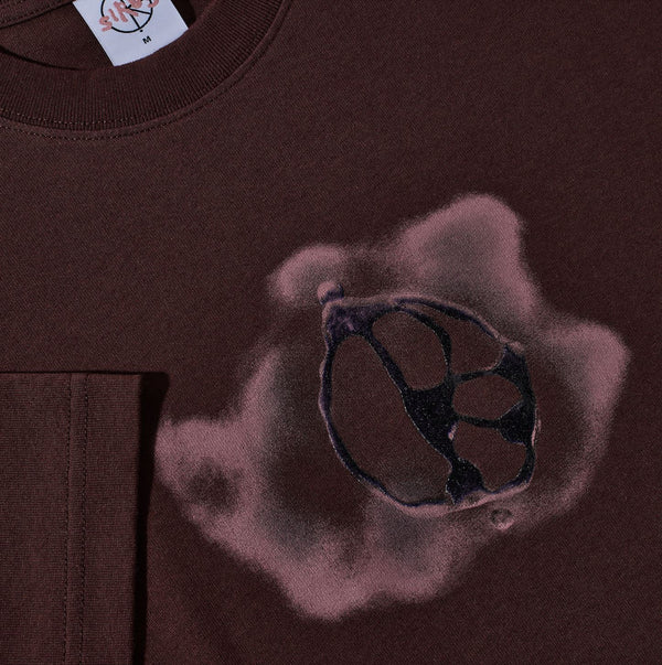 Tee |ÊMetal Logo (Washed Bordeaux)