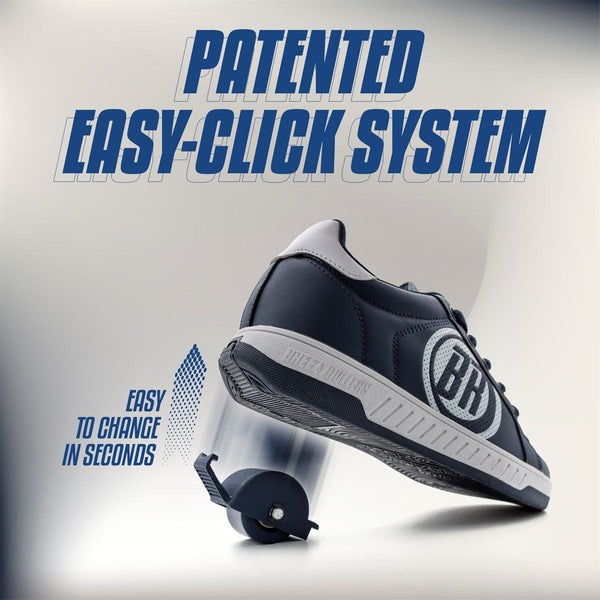 Breezy Rollers Classic - Navy / White - Skatewarehouse.co.uk