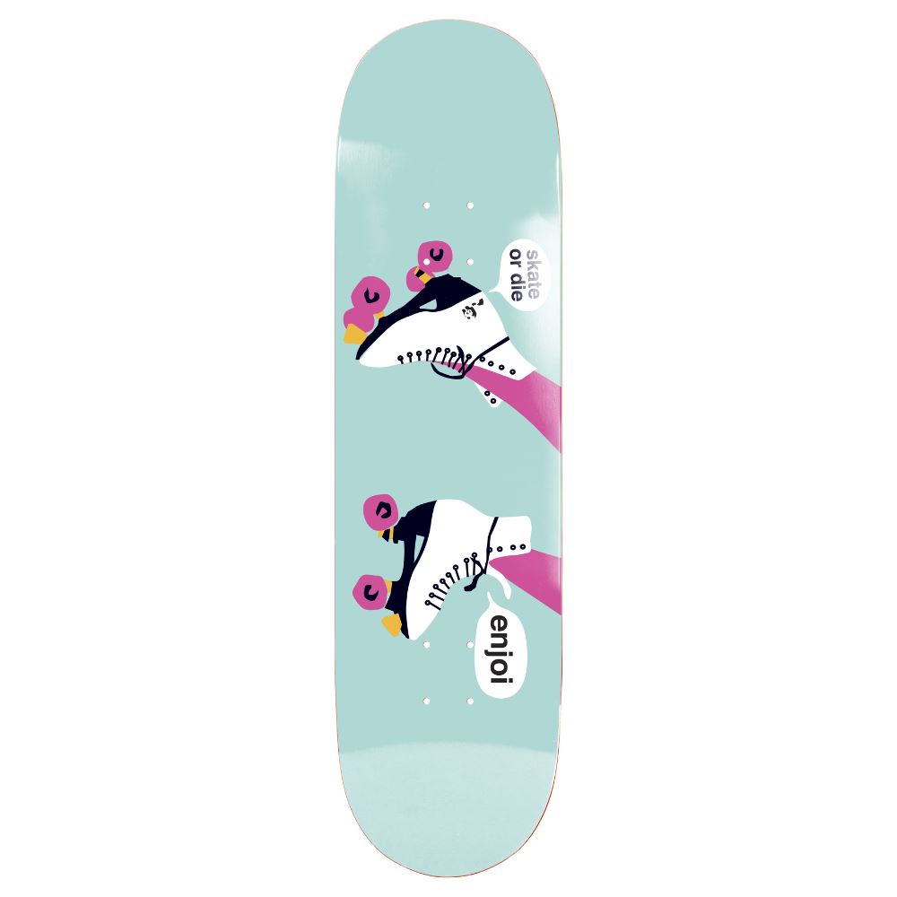 Enjoi Big Box Roller Skates R7 Mint Skateboard Deck - 8.25"