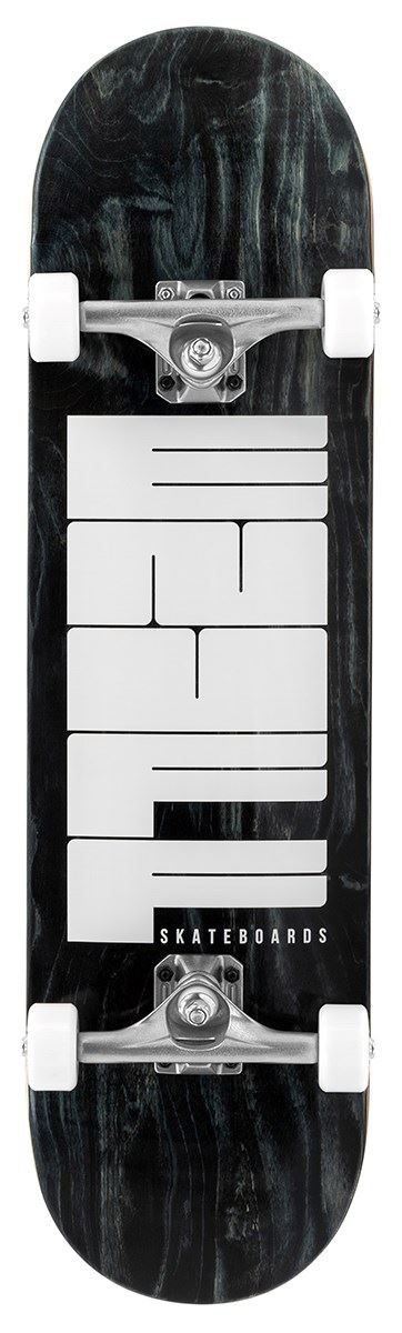 Enuff Throwback SkateboardBlack Complete Skateboard - 8.5