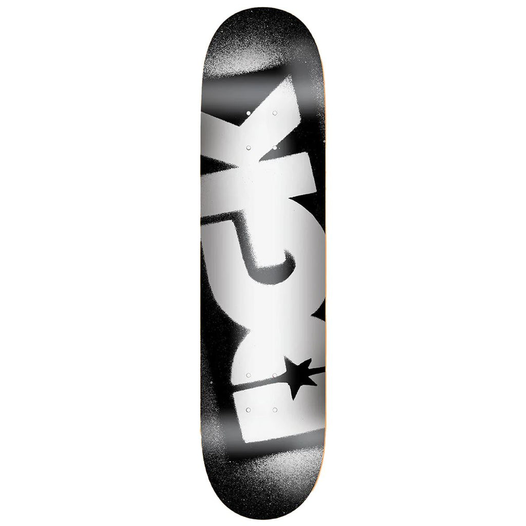 DGK O.G. Logo Black Skateboard Deck - 8.5"