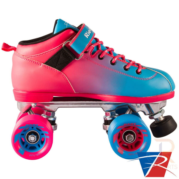 Riedell Dart Ombre - Blue / Pink - Width Medium Quad Skates